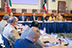 Texas Secretary of State Jane Nelson presides over the Border Trade advisory Committee meeting in Austin on August 12, 2025. 