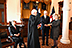 Jane Nelson is sworn in as the 115th Texas Secretary of State by Texas Supreme Court Chief Justice Nathan L. Hecht, alongside her husband, J. Michael Nelson, and Governor Greg Abbott.