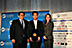 From left to right: Secretary of State Rolando Pablos, Director of the Texas-Japan Office Hiroyuki Watanabe, and President and CEO of the San Antonio Economic Development Foundation Jenna Saucedo-Herrera.