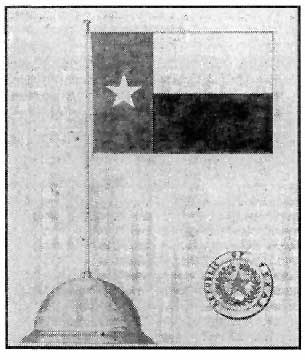The 1839 National Flag of Texas and 1839 National Great Seal of the Republic of Texas (official design)