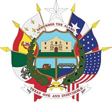 The 1961 Reverse of the Texas State Seal (official design)