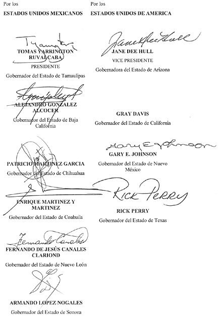 XVII Conference Signatures